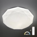 Plafon LED CCT - HEX 72W 500mm świecący z pilotem - ML1870