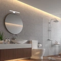 Lampa ścienna - SHINE - biały z ramką - 7W LED 30cm - ML3874 - realizacja