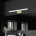 Lampa ścienna - SHINE - biały/złoty - 13,8W LED 60cm - ML7884 - realizacja