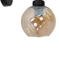 Lampa ścienna - SOFIA AMBER - 1xE27 - MLP6572