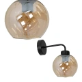 Lampa ścienna - SOFIA AMBER  - 1xE27 - MLP6572