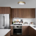 Plafon LED CCT - GEA GOLD 36W 390mm z pilotem - ML8132 -realizacja
