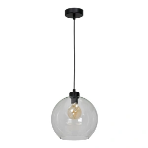 Lampa wisząca - SOFIA CLEAR - czarny - 1xE27 - MLP6576