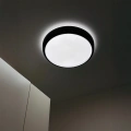 Plafon LED CCT - GEA BLACK 36W 390mm - ML6394 - realizacja