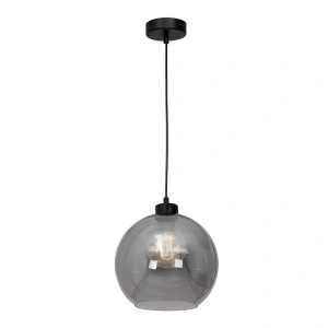 Lampa wisząca - SOFIA SMOKED - czarny - 1xE27 - MLP6577