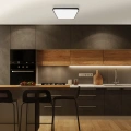 Plafon LED - FABIO BLACK 35W 4000K - ML7937 - realizacja