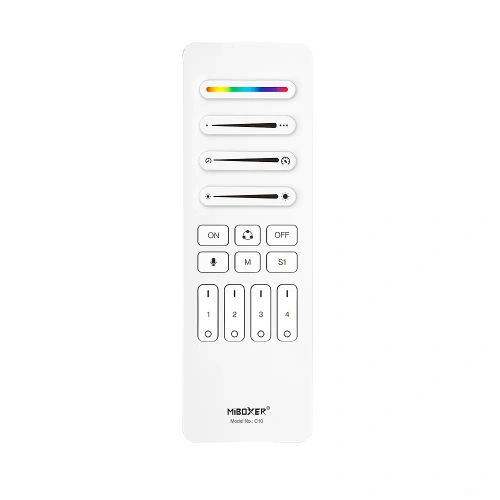 Pilot LED SPI - MONO /RGB /RGB+W - 4 kanałowy - do taśm cyfrowych LED - C10-W
