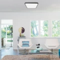 Plafon LED - FABIO BLACK 23W 4000K - ML7935 - realizacja