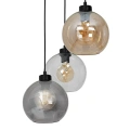 Lampa wisząca - SOFIA MIX - czarny - 3xE27 - MLP6585