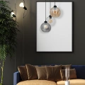 Lampa wisząca - SOFIA MIX - czarny - 3xE27 - MLP6585 - realizacja