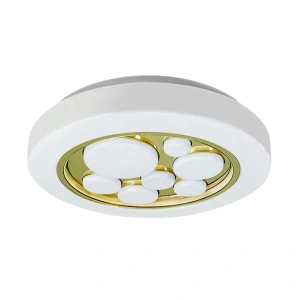Plafon LED CCT - BUBBLES GOLD 30W 390mm z pilotem - ML8128