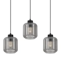 Lampa wisząca - SOMBRA SMOKED - czarny - 3xE27 - MLP8374
