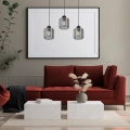 Lampa wisząca - SOMBRA SMOKED - czarny - 3xE27 - MLP8374 - realizacja