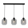 Lampa wisząca - SOMBRA SMOKED - czarny - 3xE27 - MLP8374