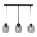 Lampa wisząca - SOMBRA SMOKED - czarny - 3xE27 - MLP8374
