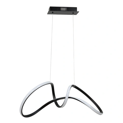 Lampa wisząca - TESORO - czarny - 48W LED - ML7951