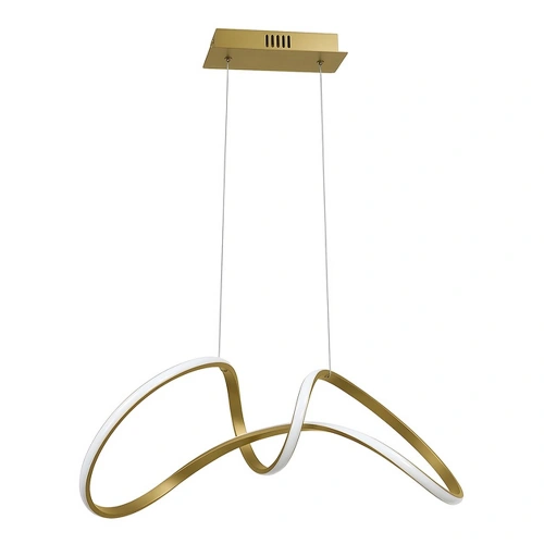 Lampa wisząca - TESORO - złoty - 48W LED - ML7953