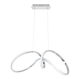 Lampa wisząca - TESORO - chrom - 48W LED - ML7952