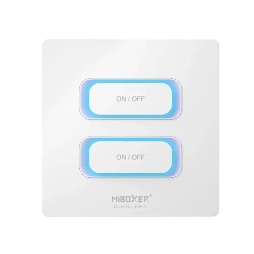 Włącznik oświetlenia miBoxer 2,4Ghz - ON/OFF - 2 strefowy - 230V AC 20A - ESR2