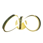 Lampa ścienna - TESORO - złoty - 15W LED - ML1053