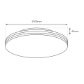 Plafon LED - BEVER - 16W 330mm 4000K IP44 - ML0251 -wymiary