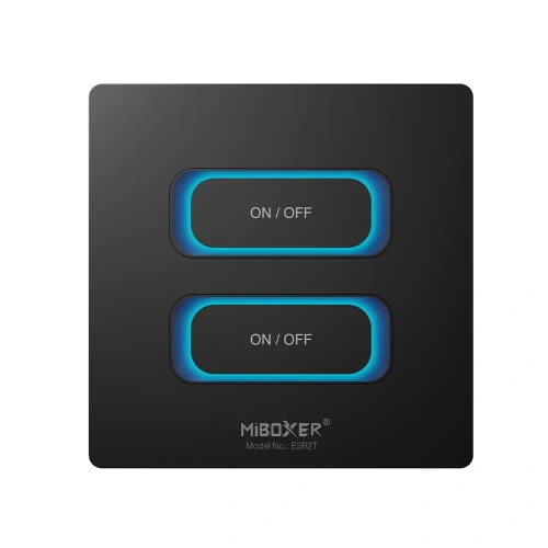 Włącznik oświetlenia miBoxer 2,4Ghz - ON/OFF - 2 strefowy - 230V AC 20A - ESR2B