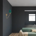Lampa ścienna - VICTORIA - mosiądz - 1xE27 - MLP4906 - realizacja