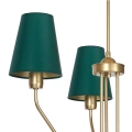 Lampa sufitowa - VICTORIA - mosiądz - 3xE27 - MLP4907