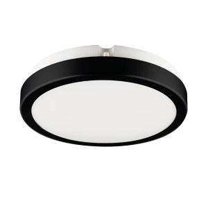 Plafon LED - VERA - 12W 4000K  IP65 Czarny - EKP0469