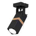 Lampa ścienna - VIDAR - czarny - 1xGU10 - MLP5400