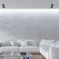 Lampa ścienna - VIDAR - czarny - 1xGU10 - MLP5400 - realizacja