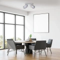 Lampa sufitowa - VIDAR - biały - 2xGU10 - MLP5406 - realizacja
