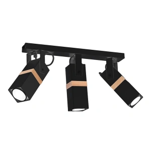 Lampa sufitowa - VIDAR - czarny - 3xGU10 - MLP5402