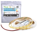 Taśma LED COB 12V 8W 97lm/W neutralna 4000K CRI90+ - hermetyczna IP54  - rolka 5 metrów