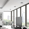 Plafon LED - MARLON - 12W 4000K IP54 Czarny - EKP0474- realizacja