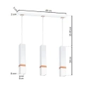 Lampa wisząca - VIDAR - biały - 3xGU10 - MLP5409