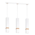 Lampa wisząca - VIDAR - biały - 3xGU10 - MLP5409 - wymiary
