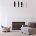 Lampa wisząca - VIDAR - czarny - 3xGU10 - MLP5404 - realizacja