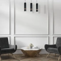 Lampa wisząca - VIDAR - czarny - 3xGU10 - MLP5404 - realizacja