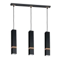 Lampa wisząca - VIDAR - czarny - 3xGU10 - MLP5404