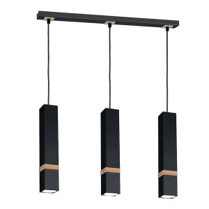 Lampa wisząca - VIDAR - czarny - 3xGU10 - MLP5404