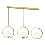 Lampa wisząca - VIENNA - mosiądz - 3xE14 - MLP5574