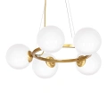 Lampa wisząca - VIENNA - mosiądz - 5xE14 - MLP5577