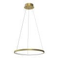 Lampa wisząca - HOOP - złoty - 27W LED - ML1545