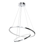 Lampa wisząca - HOOP - chrom - 51W LED - ML1550