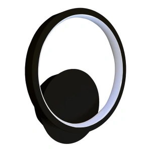 Lampa ścienna - HOOP - czarny - 7W LED - ML1540