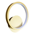 Lampa ścienna - HOOP - złoty - 7W LED - ML1544