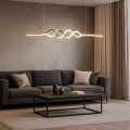 Lampa wisząca - ANCONA - czarny - 36W LED - ML1575 - realizacja