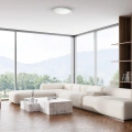 Plafon LED 3CCT - EVORA ROUND BIAŁY 24W - ML1788 - realizacja