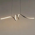 Lampa wisząca - LOOP - czarny - 28W LED - ML1577
